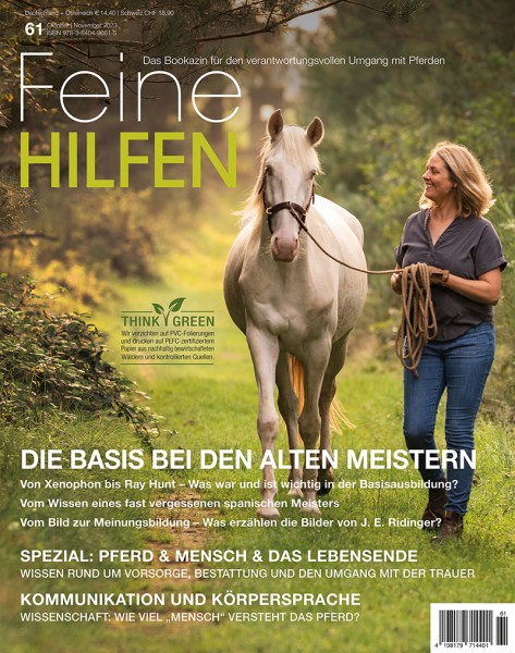 Feine Hilfen (61) – Das Bookazin für den verantwortungsvollen Umgang mit Pferden