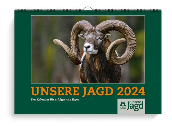 Wandkalender Unsere Jagd 2024